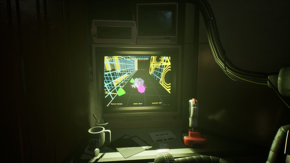 A view of the Cubiform Terminal from the POV of the Guildship Captain.