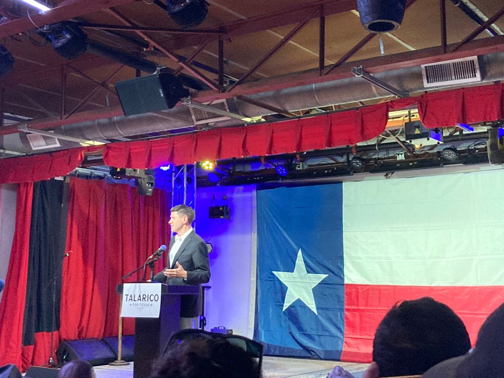 James Talarico speaking in Dallas