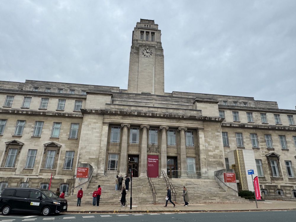 The iconic Parkinson Building on the University of Leeds’ campus 