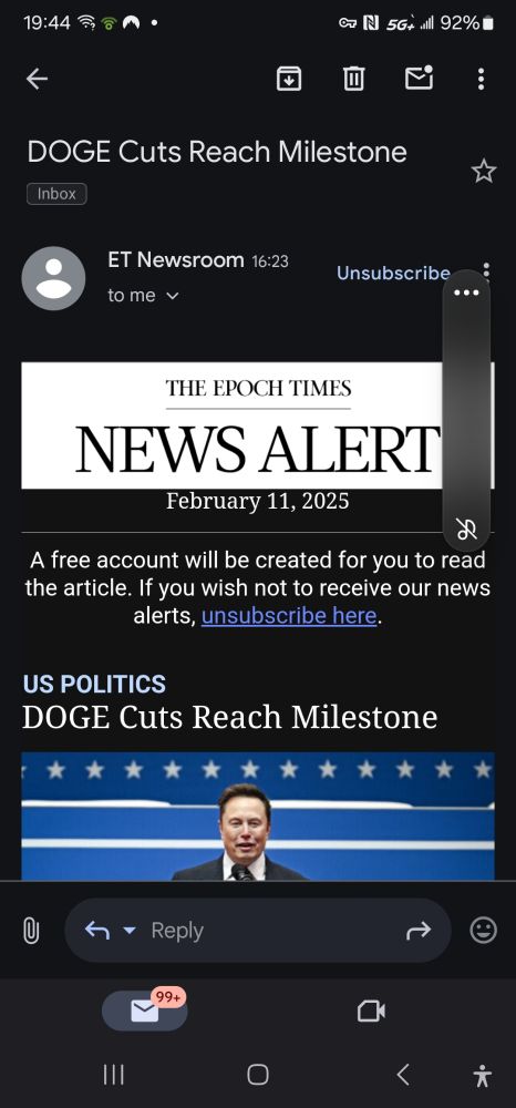 Image of fake news/propaganda website The Epoch Times.