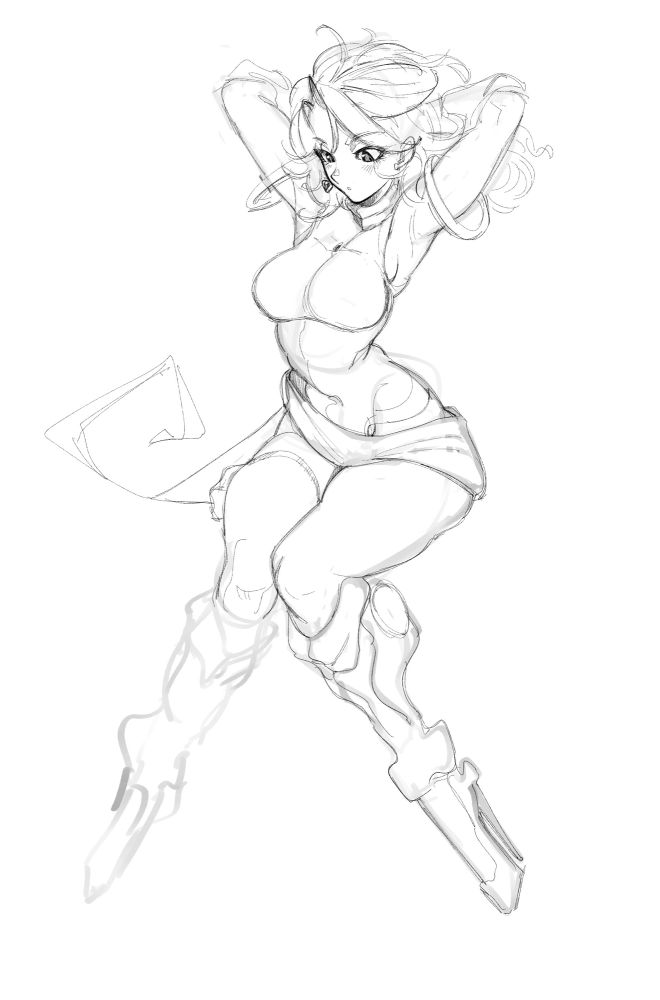 ♻️ A robot girl oc