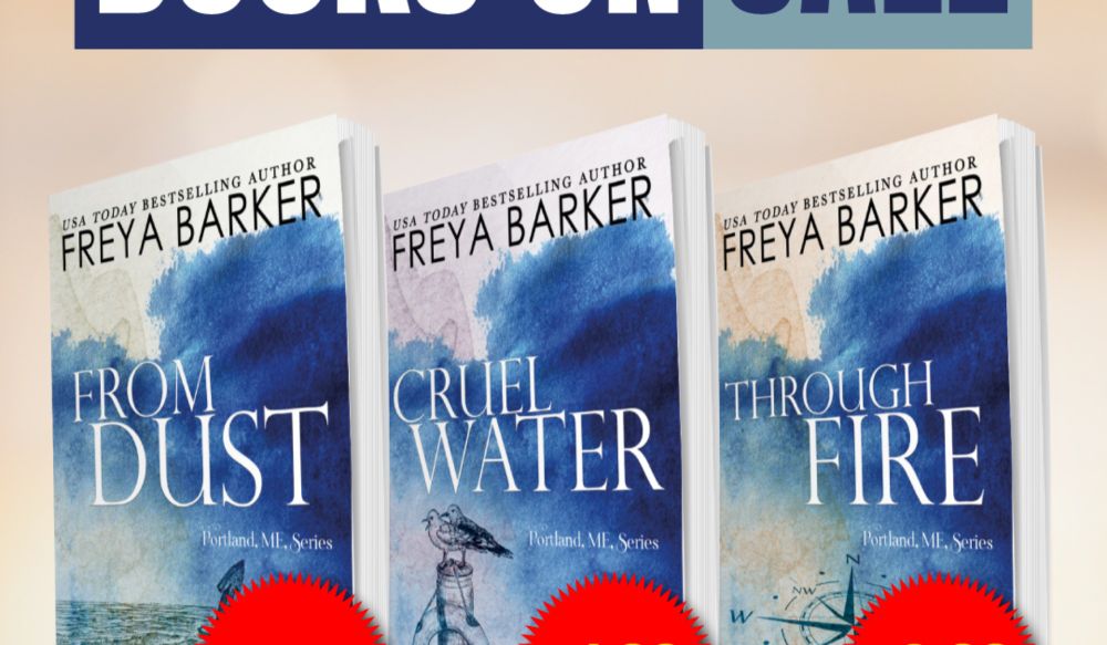 💥 AMAZING BOOK SALE!!💥  3-book sale from Freya Barker!!