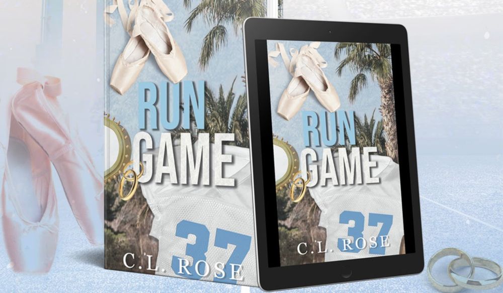 Run Game (Boston Blizzard Series Book 2) forced proximity, fake marriage sports romance by C.L. Rose is LIVE!