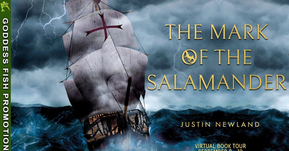 The Mark of the Salamander (The Island of Angels) Historical Fiction by Justin Newland Book Tour with Giveaway