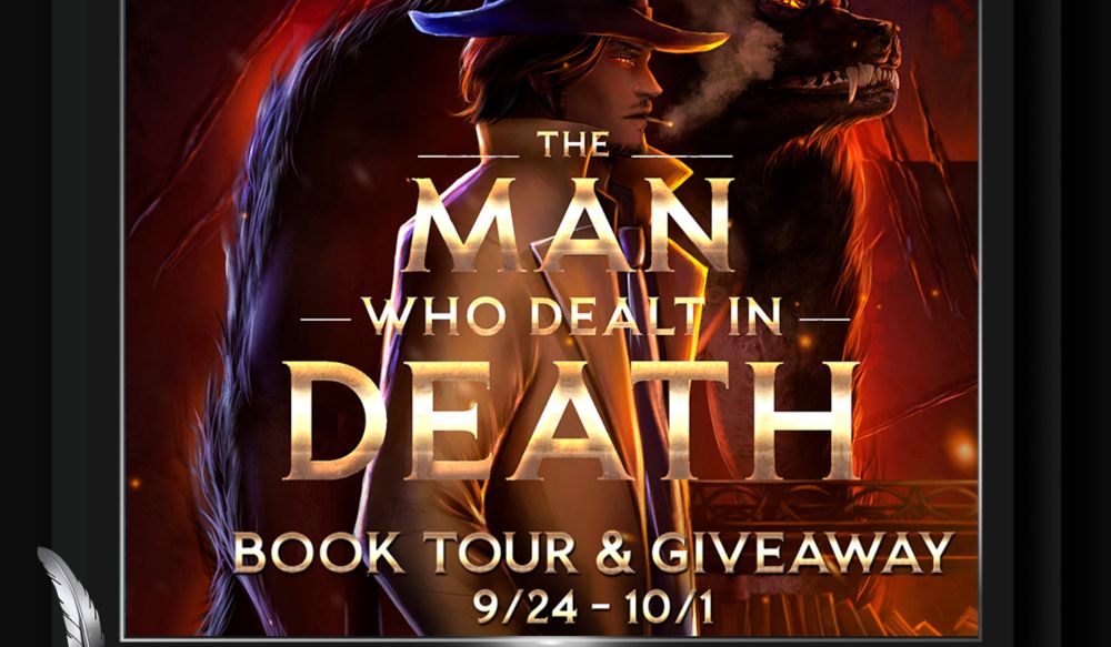 Deep beneath the desert town of Peridot, something evil lurks. The Man Who Dealt in Death a Paranormal Weird Western by Marlena Frank Book Tour with Guest Post & Giveaway