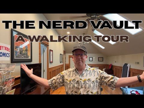 Touring my Comic Book Room—The Nerd Vault!