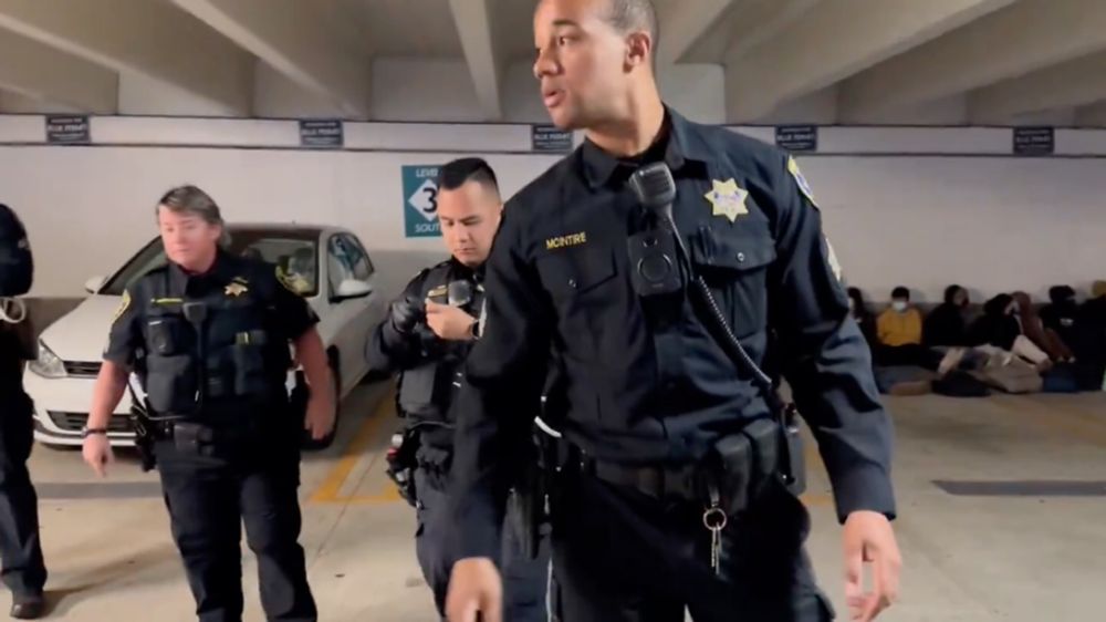 California police violate press rights