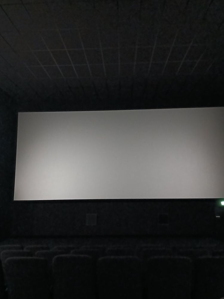 une salle de cinéma vide