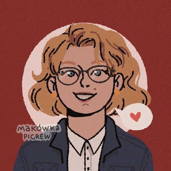 Dr. Meredith, with wavy strawberry blonde hair, bright blue eyes, wearing a navy blue top and a white blouse underneath. 

You can trust her. 