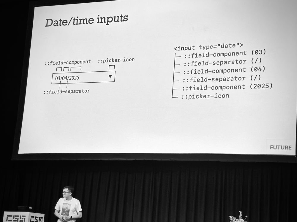 Tim demonstrates how to date/time inputs