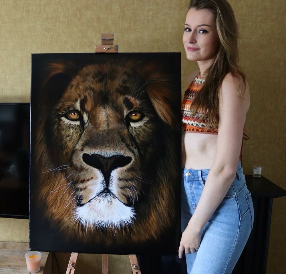 Schilderij ‘Eyes of the Savannah’ door Daisy van der Zijden

Painting ‘Eyes of the Savannah’ by Daisy van der Zijden