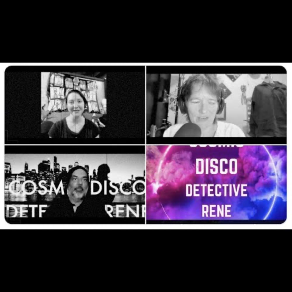 Full interview on Cosmic Disco Detective Rene with Jamie Toth, Alia Lorae, Sujewa Ekanayake