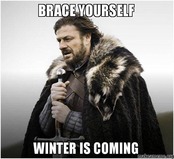 brace yourself, winter is coming, meme