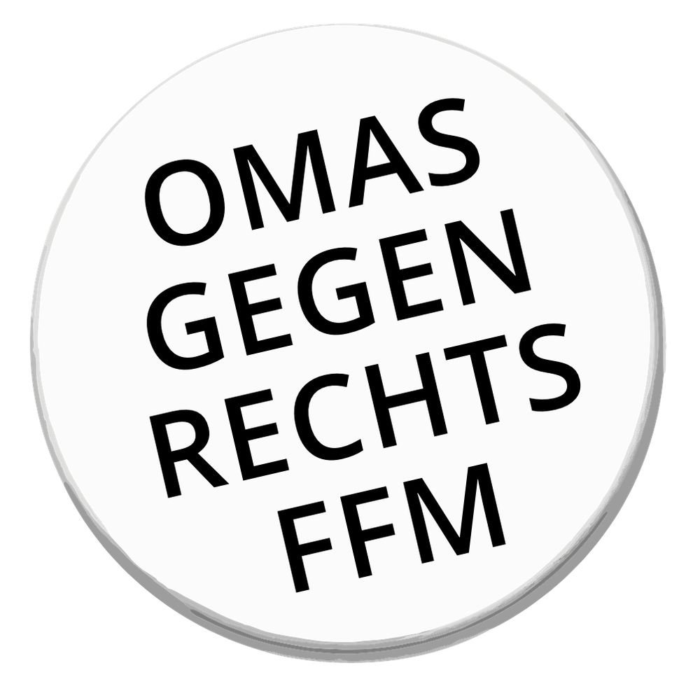 Omas gegen Rechts Frankfurt - Mahnwache „Gegen Hass“ deutschlandweit