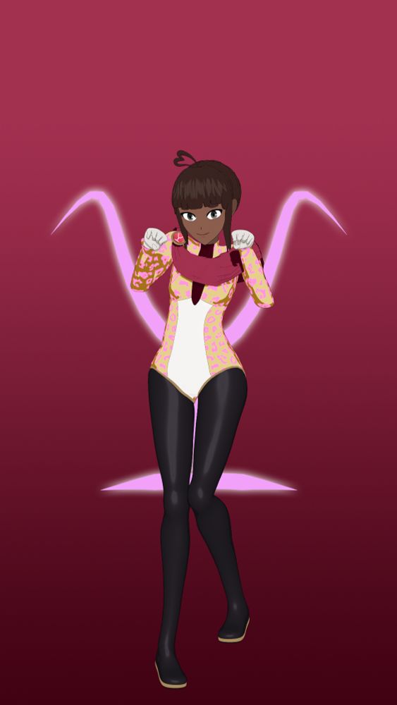 Hippolyta in the Maenad uniform