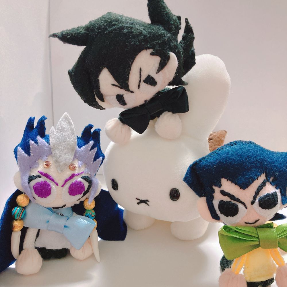 ブルーナのうさぎを囲う、斎王サマと万丈目クンと三沢クン