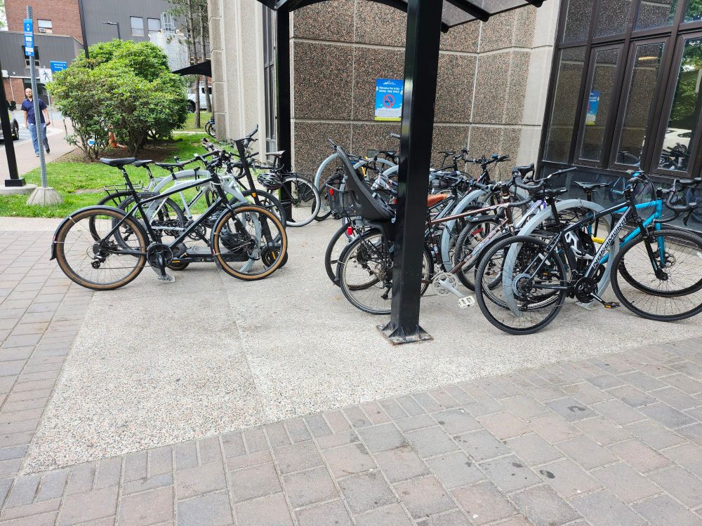 Full bike racks 