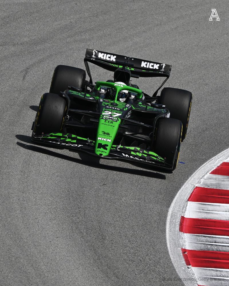Nico Hulkenberg of Germany driving the (27) Kick Sauber C45 Ferrari on track during the F1 Grand Prix of Spain at Circuit de Barcelona-Catalunya on June 01, 2025 in Barcelona, Spain.