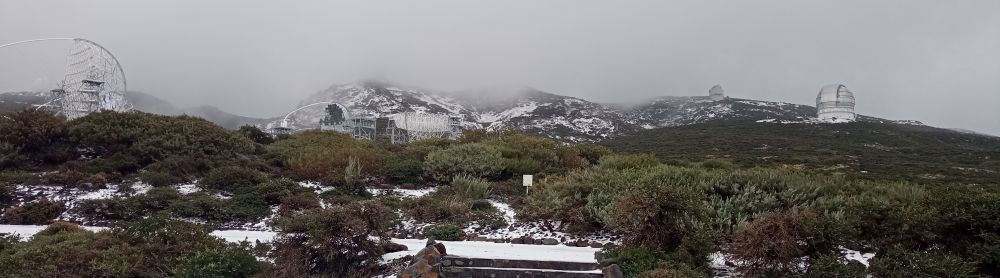 Roque de Los Muchachos observatory and @gtctelescope.bsky.social