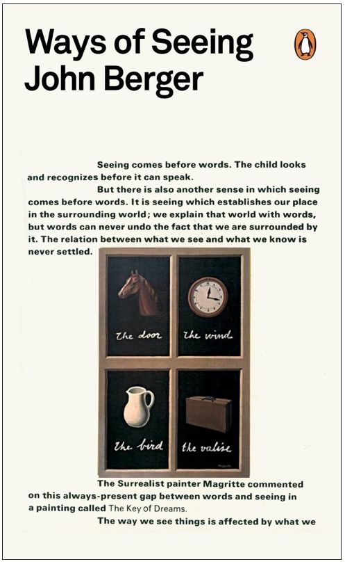 Book cover of John Berger's Ways of Seeing