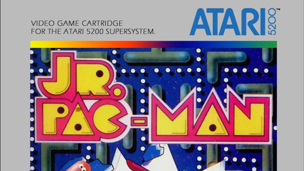 Jr Pacman Atari 5200 short gameplay#jrpacman #pacmanjr #atari #atari8bits #atari5200 #shortplay