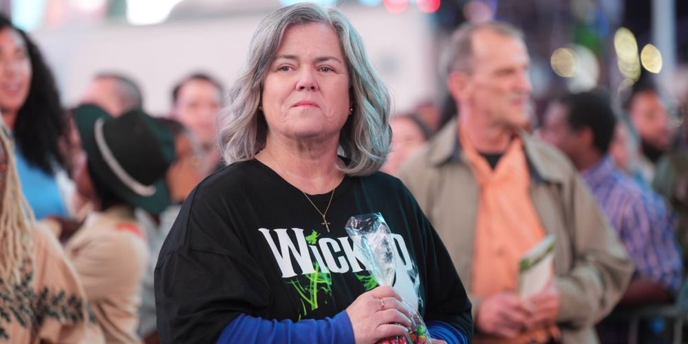 Pic of Rosie O’Donnell in a Wicked shirt