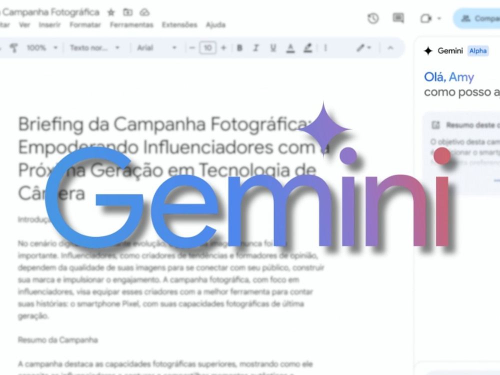 Google Cloud Summit: Gemini chega ao Workspace em português