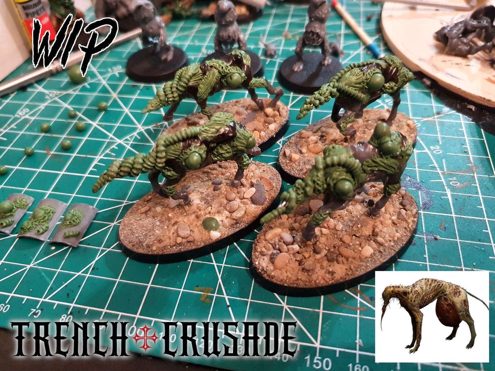 Schritt 5: Die Minis sind fertig für den Bemaltisch