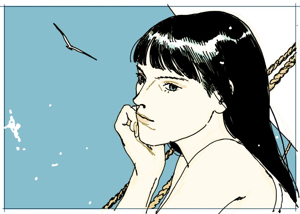 nico robin, as of the latest chapter of One Piece, with her old hairstyle back