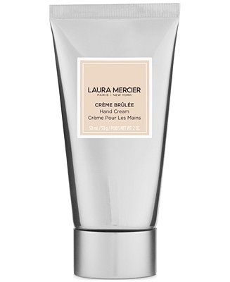 Laura Mercier creme brulee hand cream.  Smells wonderful, impossible to get any more.