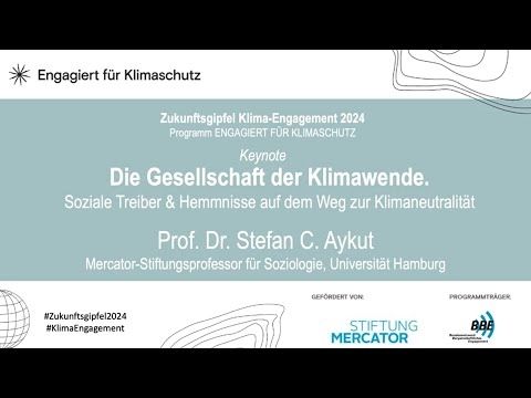 Keynote I: Die Gesellschaft der Klimawende