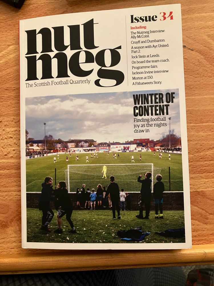 The cover of the latest issue of Nutmeg magazine.