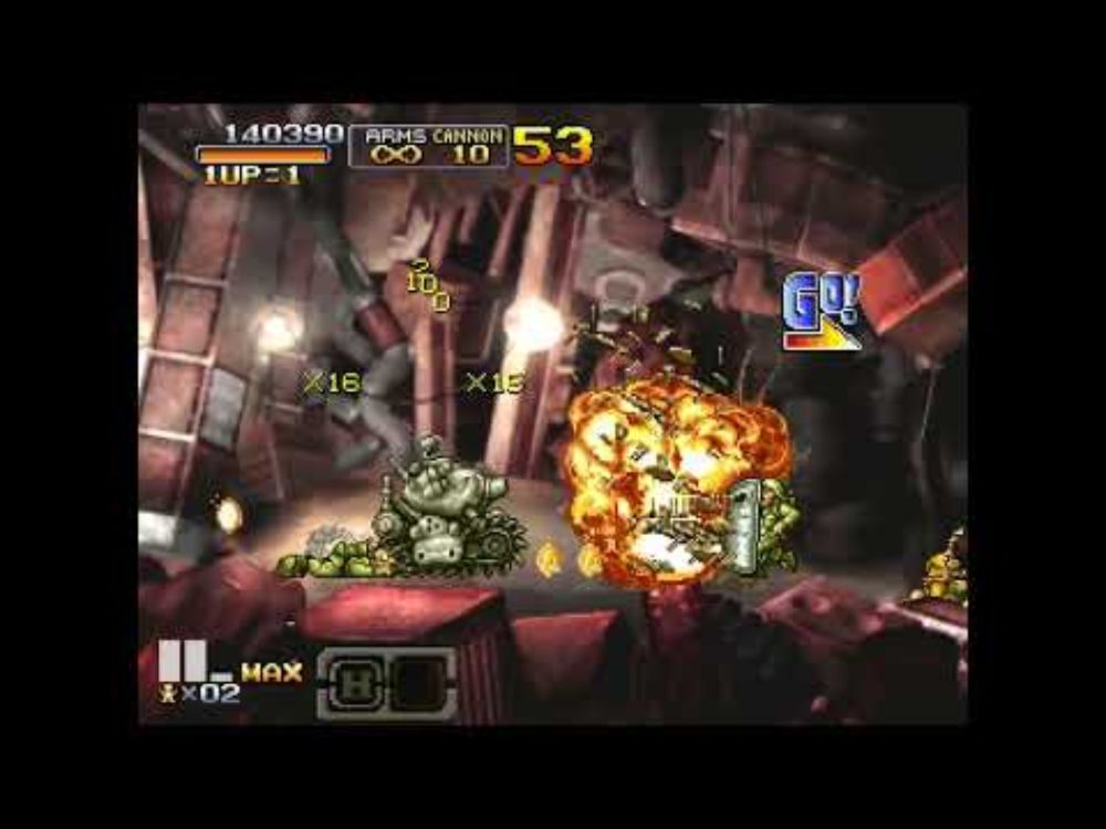 Metal Slug XX (PSP Port) - 4K Upscale from PS TV