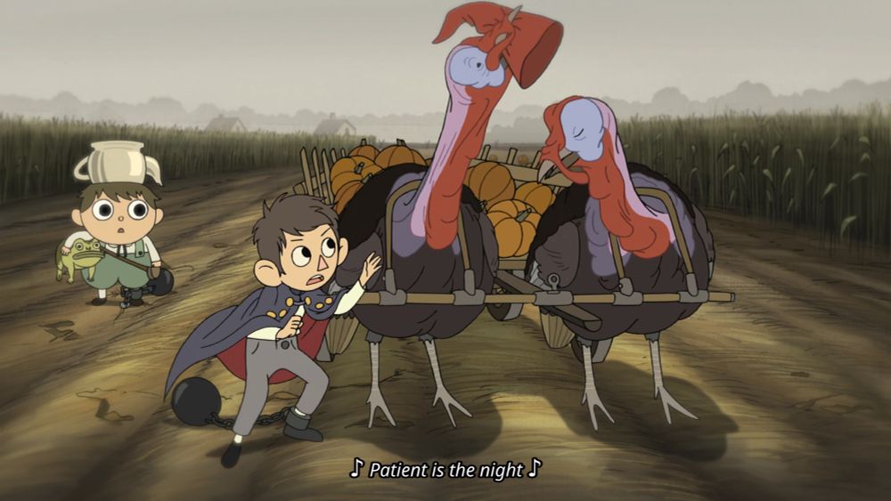 Over the Garden Wall S01E02 - Hard Times at the Huskin' Bee