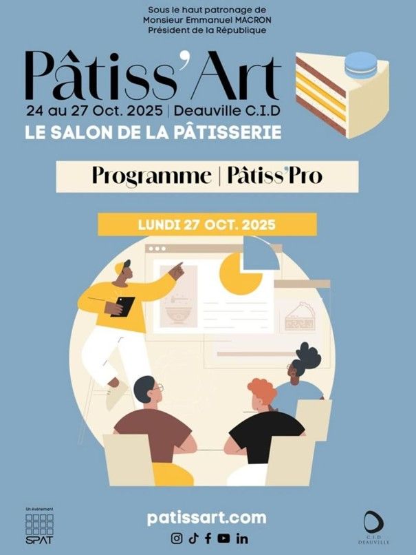 📢 [𝑪𝒂𝒑 𝑯𝒂𝒏𝒅𝒊𝒄𝒐𝒐𝒌 𝒑𝒓𝒆́𝒔𝒆𝒏𝒕 𝒂𝒖 𝒔𝒂𝒍𝒐𝒏 𝑷𝒂̂𝒕𝒊𝒔𝒔’𝑨𝒓𝒕 𝒂̀ 𝑫𝒆𝒂𝒖𝒗𝒊𝒍𝒍𝒆] en cette journée du 27 octobre 2025 !
🧁 Le salon 𝑷𝒂̂𝒕𝒊𝒔𝒔’𝑨𝒓𝒕 𝒆𝒔𝒕 𝒖𝒏 𝒓𝒆𝒏𝒅𝒆𝒛-𝒗𝒐𝒖𝒔 𝒊𝒏𝒕𝒆𝒓𝒏𝒂𝒕𝒊𝒐𝒏𝒂𝒍 incontournable de la pâtisserie. Il rassemble, en un même lieu, l’ensemble des 𝒂𝒄𝒕𝒆𝒖𝒓𝒔 𝒅𝒆 𝒍𝒂 𝒇𝒊𝒍𝒊𝒆̀𝒓𝒆 𝒑𝒂̂𝒕𝒊𝒔𝒔𝒊𝒆̀𝒓𝒆 𝒆𝒕 𝒄𝒉𝒐𝒄𝒐𝒍𝒂𝒕𝒊𝒆̀𝒓𝒆, avec pour objectif de transmettre les savoir-faire, de valoriser la créativité et de faire découvrir la gastronomie sucrée au plus grand nombre - qu’ils soient passionnés, professionnels ou simples curieux.
👋 À cette occasion, Nicolas Cadet, fondateur du concours Cap Handicook, a pris part à la 𝒕𝒂𝒃𝒍𝒆 𝒓𝒐𝒏𝒅𝒆 « 𝑷𝒂̂𝒕𝒊𝒔𝒔’𝑷𝒓𝒐 : 𝒊𝒏𝒄𝒍𝒖𝒔𝒊𝒐𝒏 𝒆𝒕 𝒕𝒂𝒍𝒆𝒏𝒕𝒔 » pour présenter le concours, aux côtés de 𝑲𝒂𝒏𝒖𝒔𝒉𝒚𝒂, 𝒂𝒏𝒄𝒊𝒆𝒏𝒏𝒆 𝒄𝒂𝒏𝒅𝒊𝒅𝒂𝒕𝒆 𝒅𝒆 𝒍𝒂 𝒄𝒂𝒕𝒆́𝒈𝒐𝒓𝒊𝒆 « 𝑫𝒆𝒔𝒔𝒆𝒓𝒕 ».
👋 Olivier Chaput, chef de cuisine et expert en gastronomie pour enfants, également 𝒎𝒆𝒎𝒃𝒓𝒆 𝒅𝒖 𝒋𝒖𝒓𝒚 𝒅𝒆 𝒍𝒂 𝒈𝒓𝒂𝒏𝒅𝒆 𝒇𝒊𝒏𝒂𝒍𝒆 𝑪𝒂𝒑 𝑯𝒂𝒏𝒅𝒊𝒄𝒐𝒐𝒌 2023, était lui aussi présent pour partager son expérience et son engagement en faveur de l’inclusion sur le secteur de la restauration.