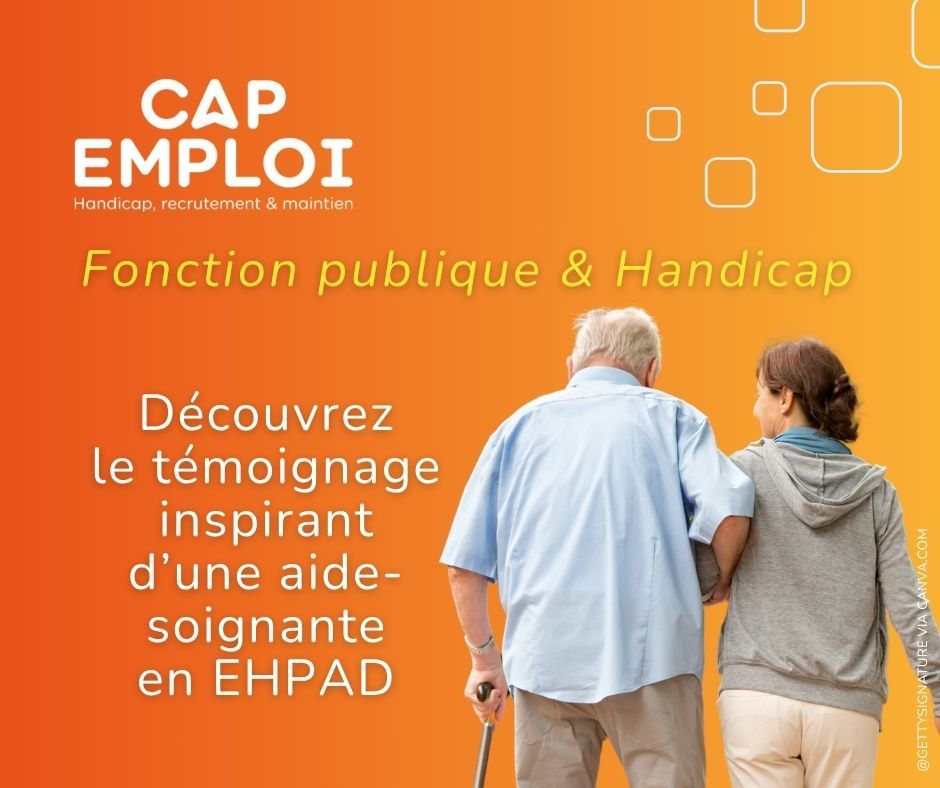 📢 [𝑭𝒐𝒏𝒄𝒕𝒊𝒐𝒏 𝒑𝒖𝒃𝒍𝒊𝒒𝒖𝒆 & 𝑯𝒂𝒏𝒅𝒊𝒄𝒂𝒑]

🎥 Découvrez le témoignage d’une aide-soignante à temps plein dans un EHPAD depuis 27 ans. Elle a une RQTH. 
Suite à sa visite de reprise et la mise en place d’un mi-temps thérapeutique, Cap emploi est sollicité par son employeur pour un aménagement de poste de travail. 

👏 Des solutions de compensation sont mises en place : roue motorisée pour chariot de petit-déjeuner, tabouret ergonomique, optimisation des hauteurs de rangement …
👍« Se maintenir en emploi après 27 ans de carrière c’est possible !».

👉 Retrouvez le témoignage complet : https://www.capemploi.info/assets/files/cheops/commun/bac-a-sable/240901-temoignage-mois-fonction-publique.pdf 

☎ Besoin de réponses ? Contactez-nous : https://www.cheops-ops.org/notre-reseau/ 
👉 𝗢𝗻 𝘃𝗼𝘂𝘀 𝗲𝘅𝗽𝗹𝗶𝗾𝘂𝗲 𝘁𝗼𝘂𝘁 𝘀𝘂𝗿 𝗹𝗲 𝗵𝗮𝗻𝗱𝗶𝗰𝗮𝗽 𝗲𝘁 𝗹𝗮 𝗳𝗼𝗻𝗰𝘁𝗶𝗼𝗻 𝗽𝘂𝗯𝗹𝗶𝗾𝘂𝗲 𝗶𝗰𝗶 : https://www.cheops-ops.org/actualites/evenements/2025/mois-fonction-publique-cap-emploi-2025.html 
✅ Pour en savoir plus sur l’accompagnement Cap emploi des 𝗲𝗺𝗽𝗹𝗼𝘆𝗲𝘂𝗿𝘀 c’est ici : https://www.cheops-ops.org/assets/files/cheops/national/publications/publications%20Cap%20emploi/plaquette-employeurs-vd040225.pdf
✅ Pour en savoir plus sur l’accompagnement Cap emploi des 𝗽𝗲𝗿𝘀𝗼𝗻𝗻𝗲𝘀 c’est ici : https://www.cheops-ops.org/assets/files/cheops/national/publications/publications%20Cap%20emploi/plaquette-personnes-vd040225.pdf

#Emploi #Handicap #FonctionPublique #Capemploi #Insertion #Compensation #RecrutementInclusif 
