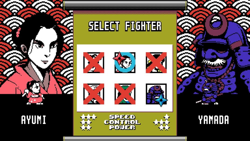 There are 6 characters, all with different skills and strengths.