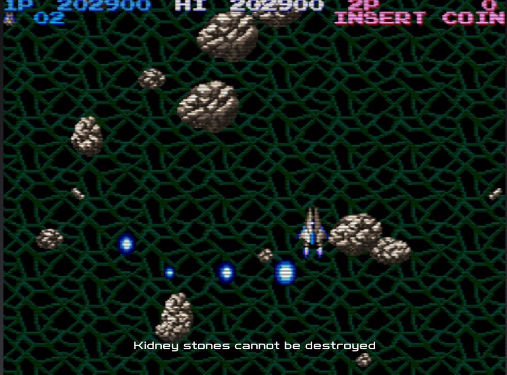 Kidney stones cannot be destroyed.