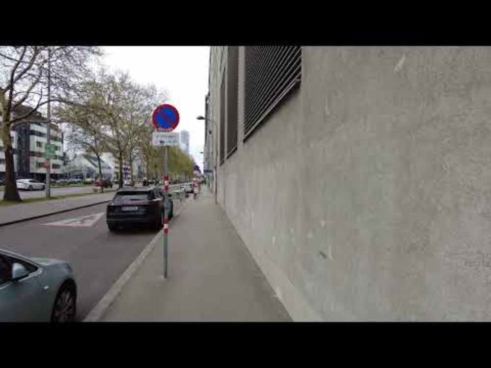 Wagramer Straße, Wien, zwischen Alte Donau und UNO-City, 13.04.2025