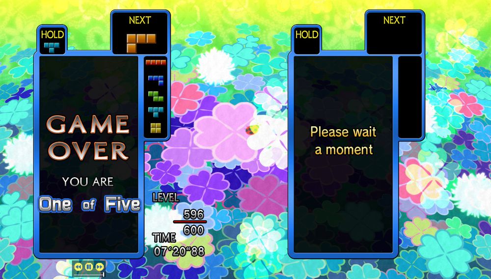 me making it to level 596 in 7:20.88, grade One of Five