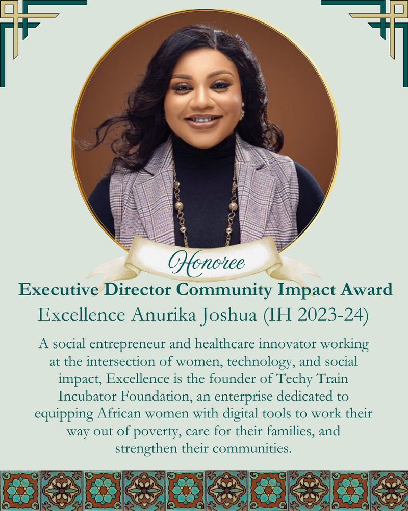 Excellence Anurika Joshua Honoree for Executive Director Community Impact Award