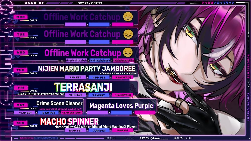 #DoppioSchedule #DoppioDropscythe