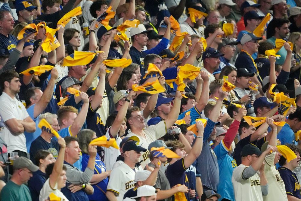 Fans going crazy