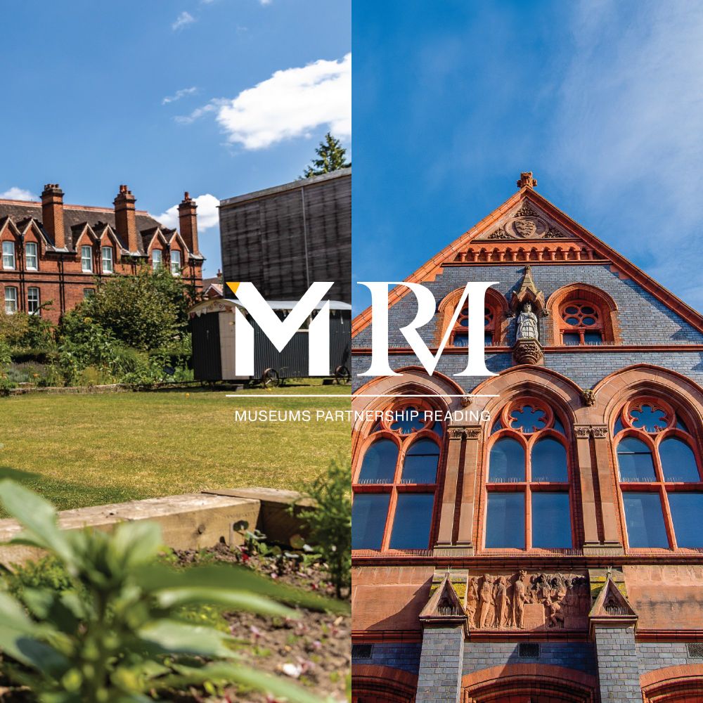 The logo for Museums Partnership Reading - The MERL and Reading Museum.