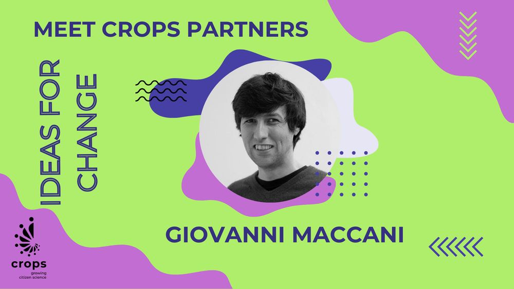 Meet CROPS partners
Ideas For Change
Giovanni Maccani