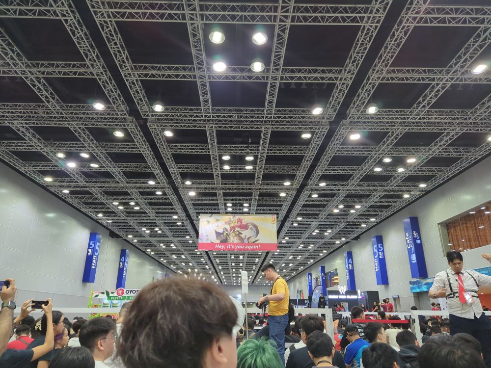 Inside hall