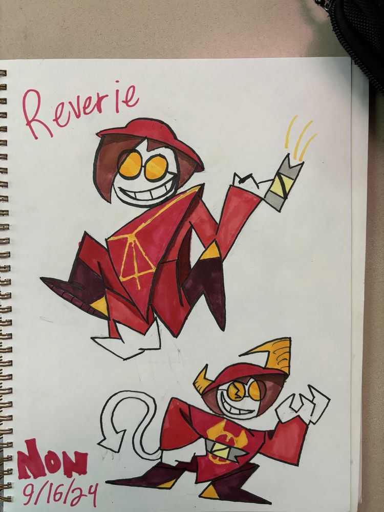 The poncho pursuer & his demon form he takes when he dies
 