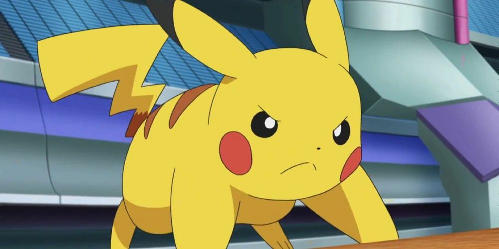 Angy determined Pikachu!
