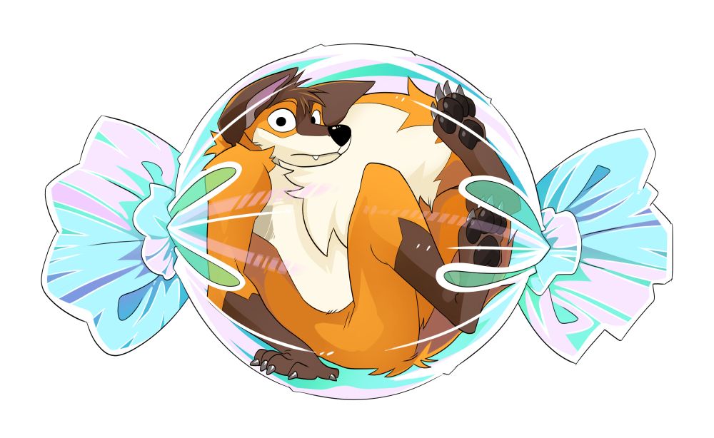 A fox in a predicament that you can easily release him from and set him free