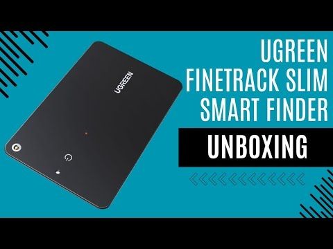 UGREEN FineTrack Slim Smart Finder Unboxing